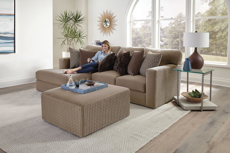 Carlsbad Modular Sectional - RSF Chaise - Carob - 38"