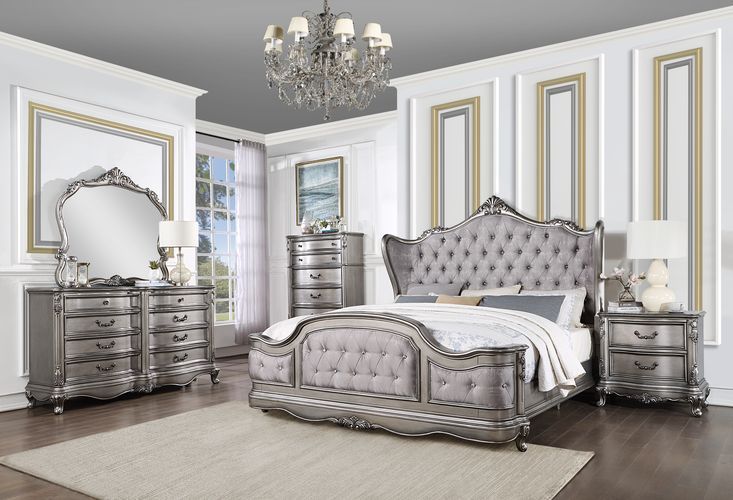 Ausonia - Chest - Antique Platinum - Finish - Grand Furniture GA