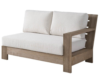 Coastal Living Outdoor - Saratoga Loveseat RAF - Light Brown