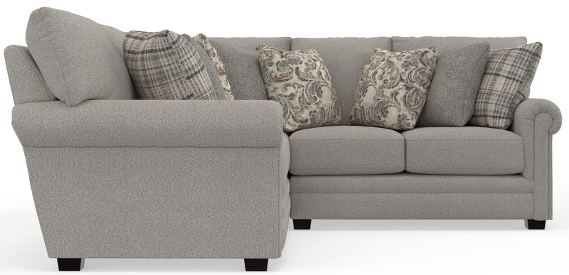 Livingston - Sectional With Comfort Coil Seating And Accent Pillows