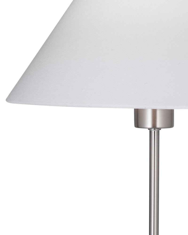 Milford - Table Lamp - Brushed Steel