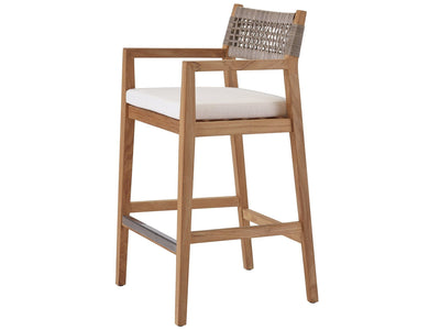 Coastal Living Outdoor - Chesapeake Bar Stool - Light Brown