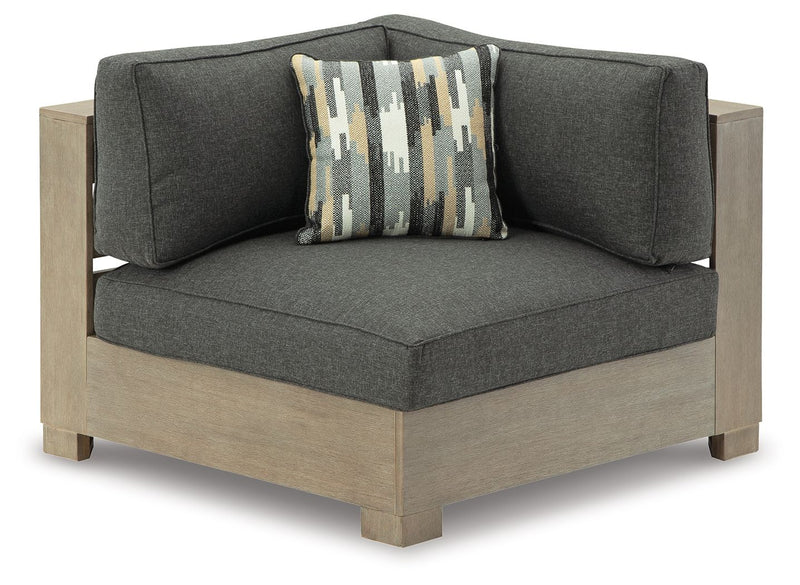 Citrine Park - Brown - Corner With Cushion