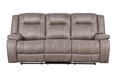 Blake - Manual Reclining Sofa Loveseat And Recliner - Desert Taupe