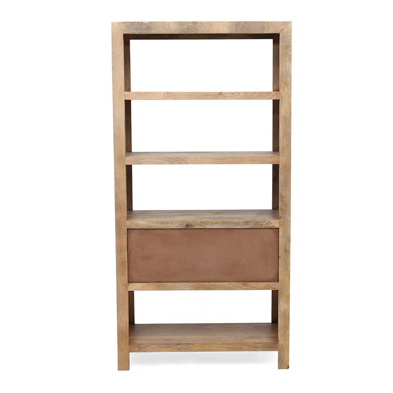 Shelf With Drawer - Natural