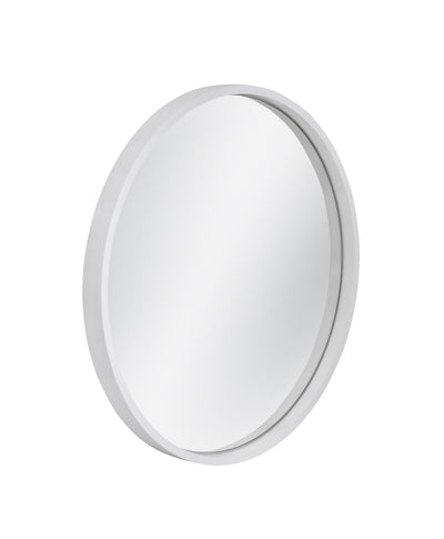 Cyprus - Wall Mirror - Glossy White