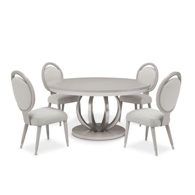 Eclipse - Round Dining Table - Moonlight Gray