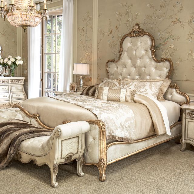 Platine de Royale - Non-Storage Bed Bench - Champagne