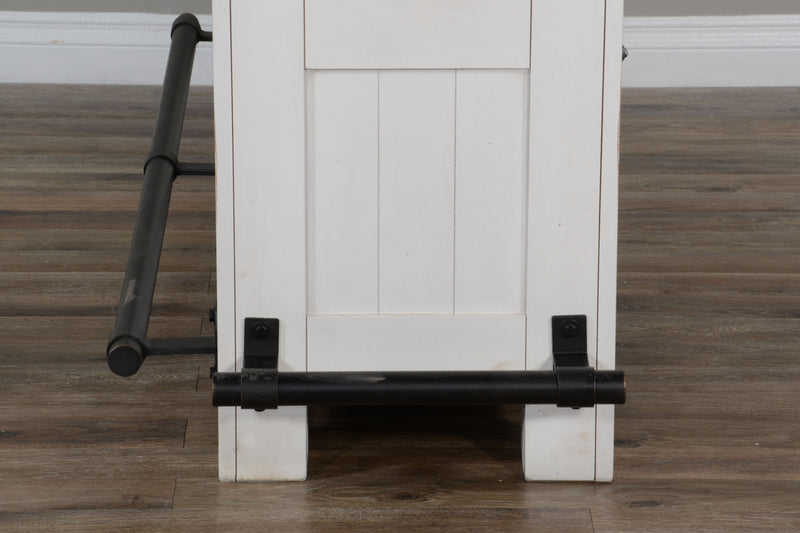 Carriage House - Bar - White / Dark Brown