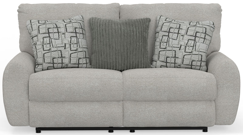 Maxwell - Power Deep Seat Reclining Loveseat - Cream