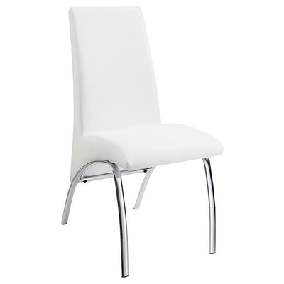 Bishop - Upholstered Dining Side Chair (Set of 2) - White