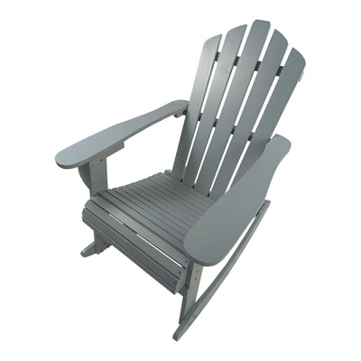 Reclining Outdoor Rocking Adirondack Chair