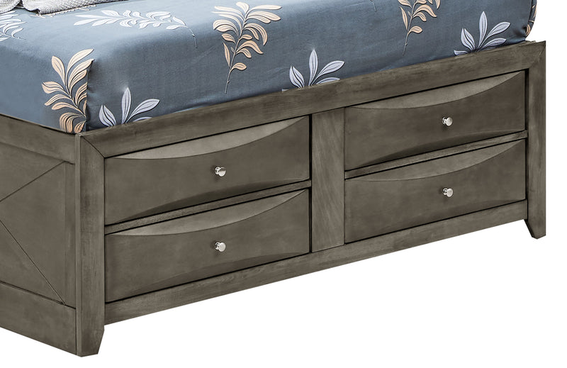 Marilla - Storage Bed With Bookcase Headboard