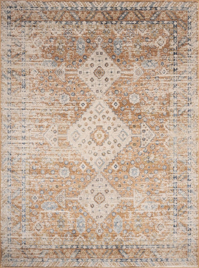 Noble - 5'3" X 7'3" Area Rug - Rust