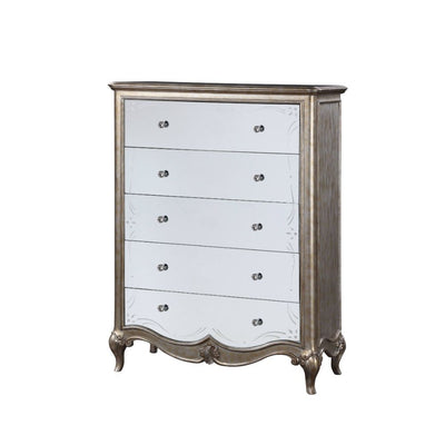 Esteban - Chest - Antique Champagne - Grand Furniture GA