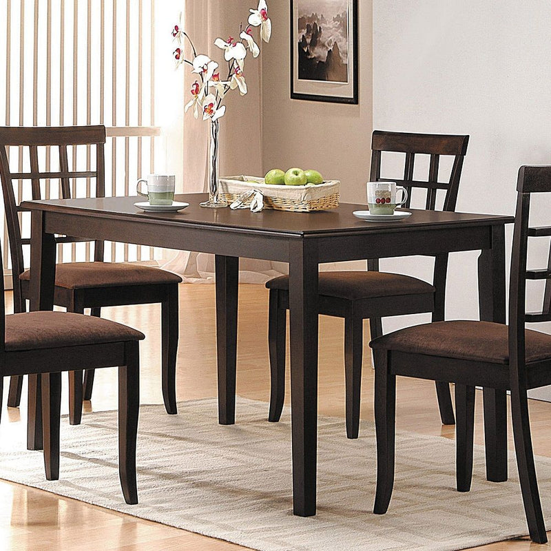 Cardiff - Dining Table - Dark Brown - 48" - Grand Furniture GA