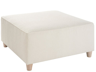 U Choose - Square Ottoman - White