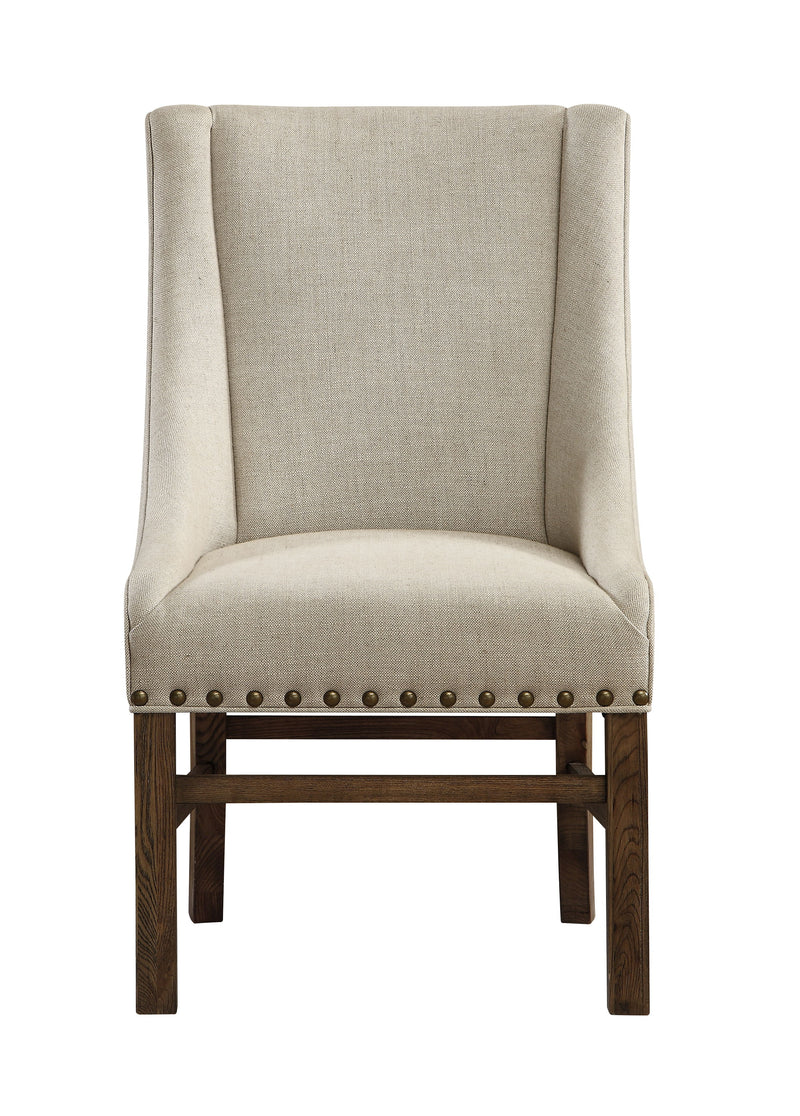 Ailia - Accent Dining Chair - Medium Brown Chatter