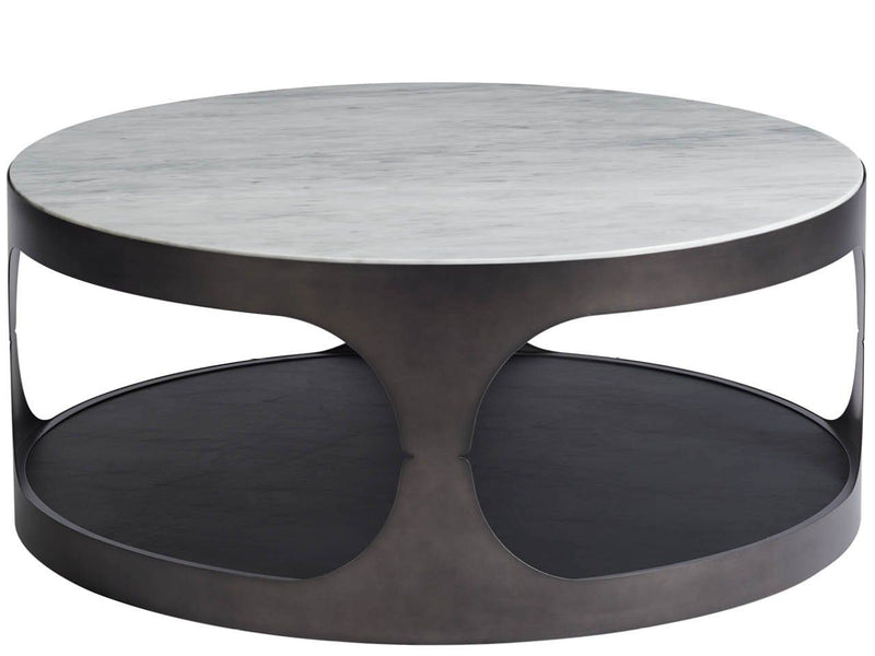 Nina Magon - Magritte Round Cocktail Table - Dark Brown