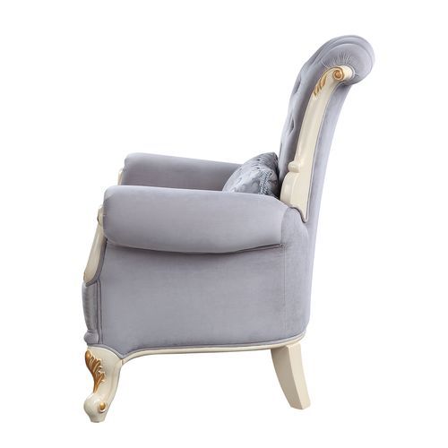 Galelvith - Chair - Gray Fabric - Grand Furniture GA