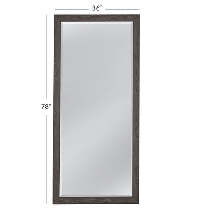 Leilani - Floor Mirror - Black