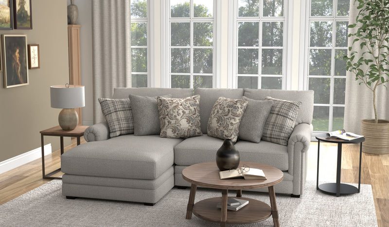 Livingston - Sectional With Comfort Coil Seating And Accent Pillows