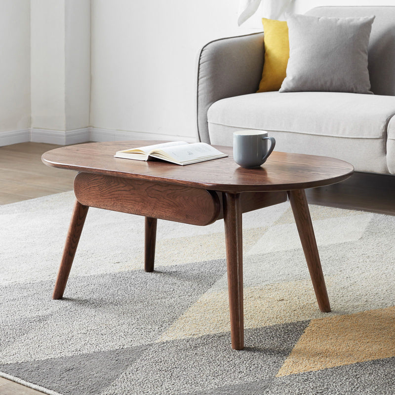 Capsule Centre Low Table With Drawers Coffee Table