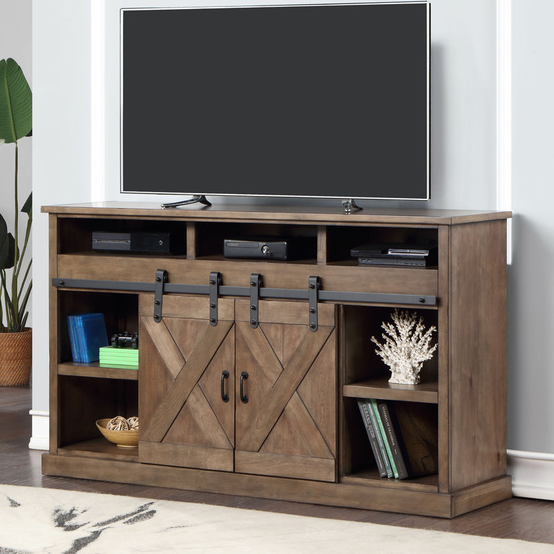 Farmhouse - Electric Fireplace TV Stand For TV