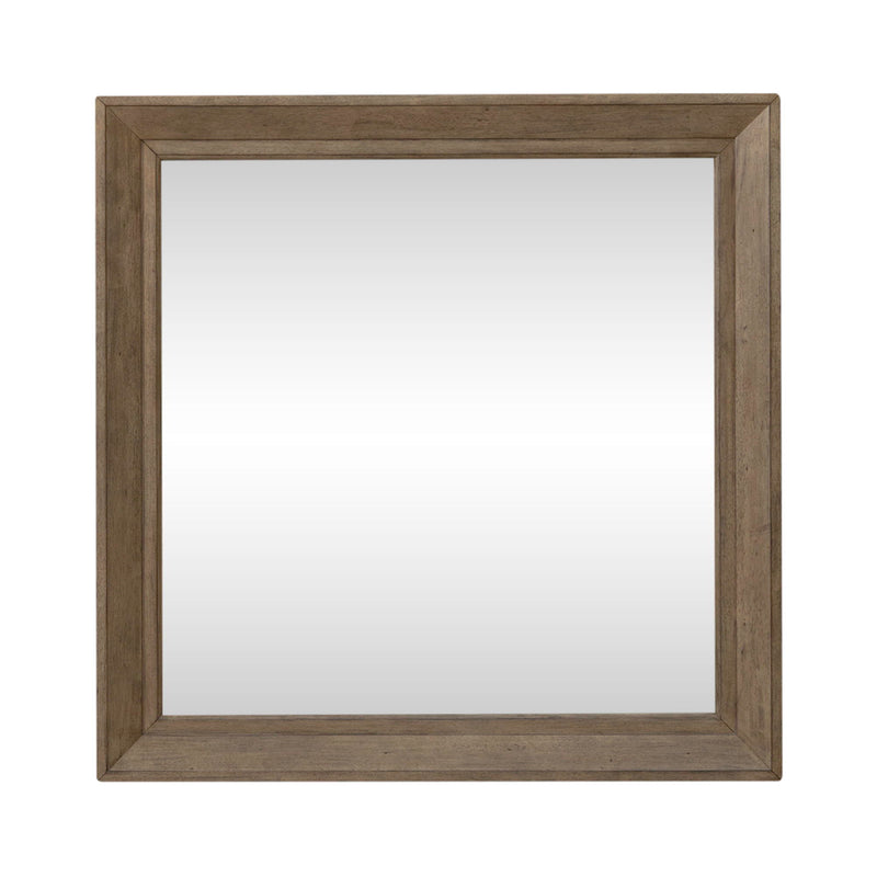 Grandpas Cabin - Mirror - Light Brown