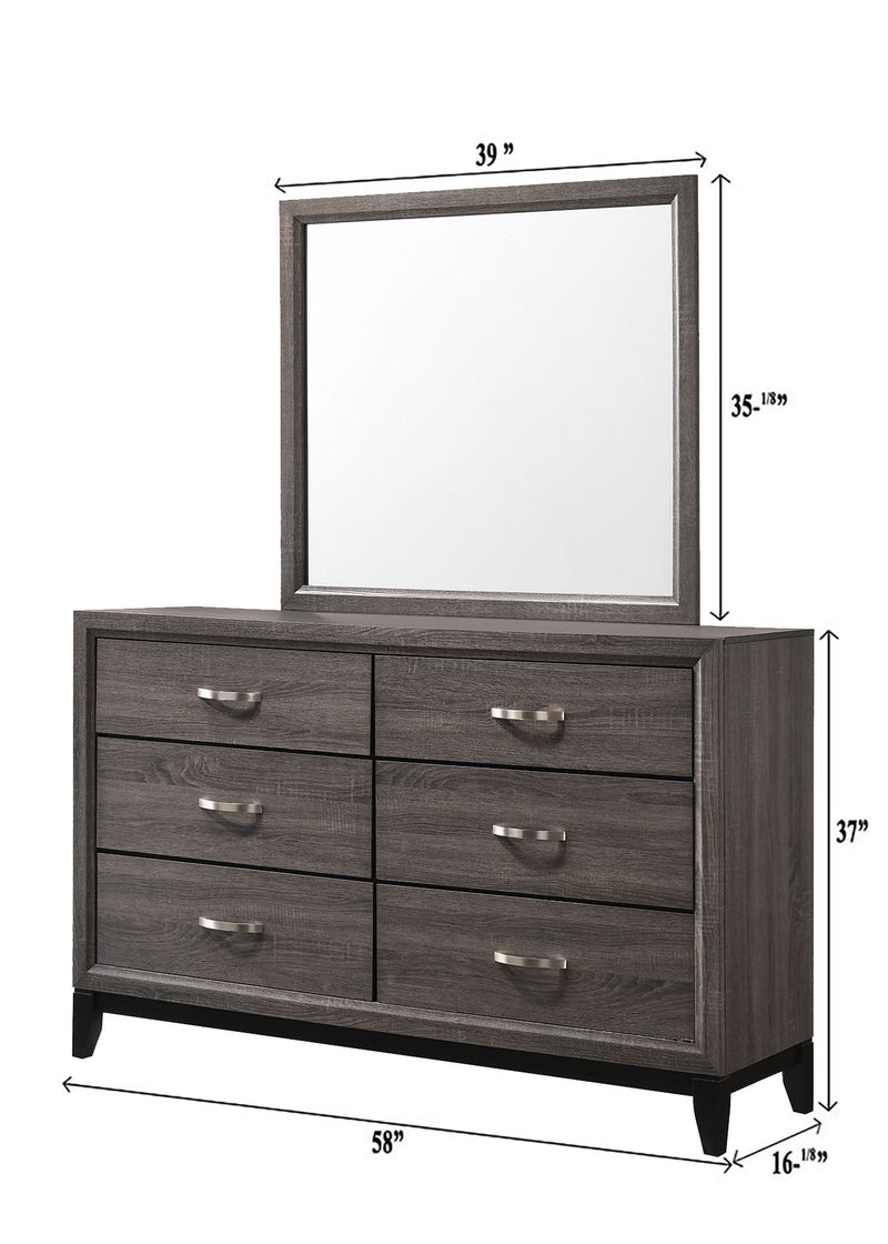 Akerson - Dresser, Mirror - Grand Furniture GA