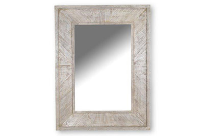 Crossings Monaco - Wall Mirror - Weathered Blanc