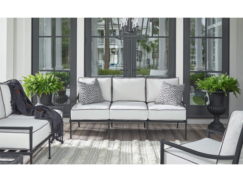 Coastal Living Outdoor - Seneca Sofa - Pearl Silver