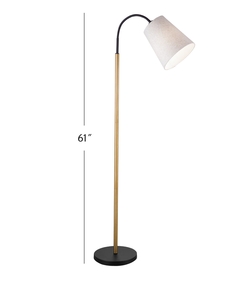 Benton - Floor Lamp - Gold