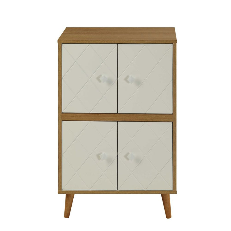 Anita - Cabinet - Natural & White - Grand Furniture GA