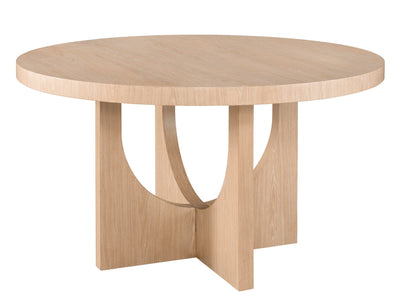 Nomad - Callon Round Dining Table - Light Brown