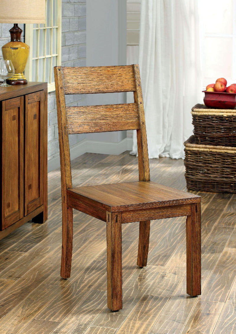 Frontier - Side Chair (Set of 2) - Dark Oak - Grand Furniture GA