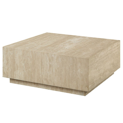 Deon - Coffee Table - Beige Travertine