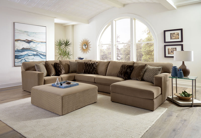 Carlsbad Modular Sectional - LSF Loveseat - Carob - 38"