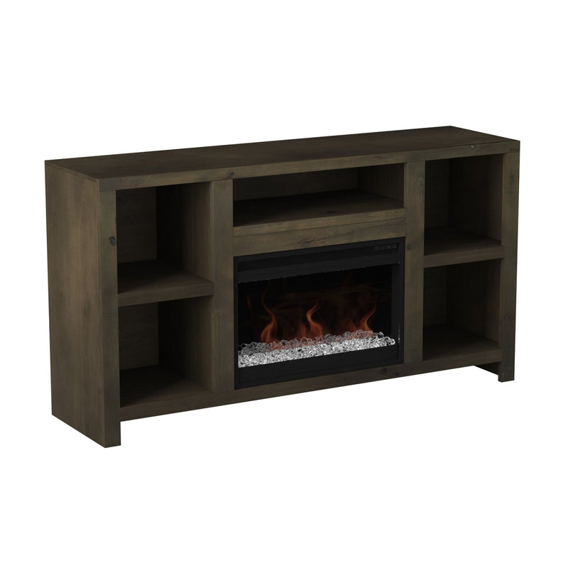 Joshua Creek - 62" Electric Fireplace TV Stand For TVs Up To 70" - Barnwood