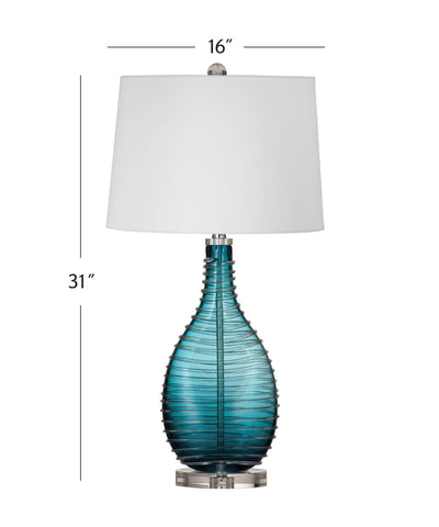 Andorra - Table Lamp - Blue