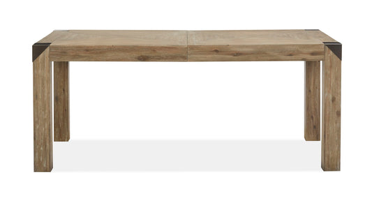 Ainsley - Rectangular Dining Table - Cerused Khaki