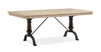 Harlow - Rectangular Dining Table - Weathered Bisque