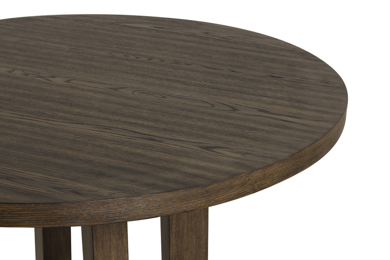 Cityscape - Round Dining Table - Dark Brown