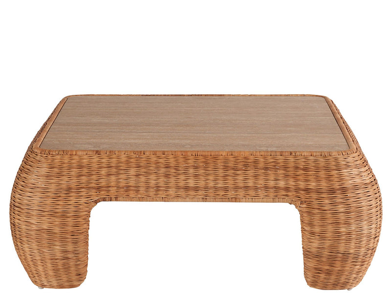 Weekender Coastal Living Home - Havasu Cocktail Table - Light Brown