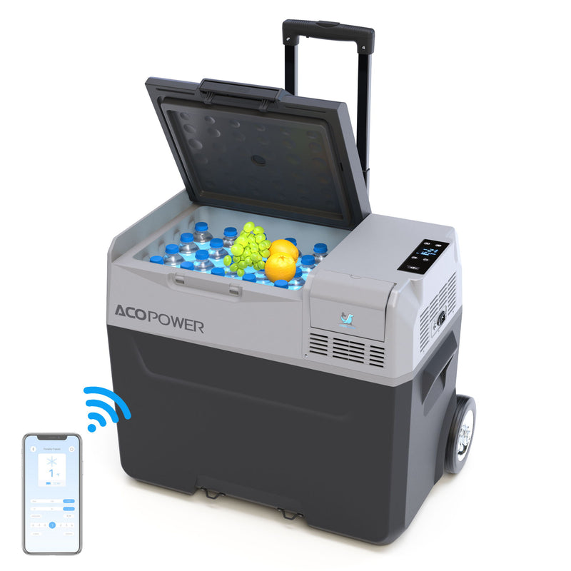 Car Freezer Portable Refrigerator Freezer With App Control And 6&