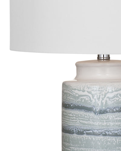 Brizi - Table Lamp - Blue / Cream