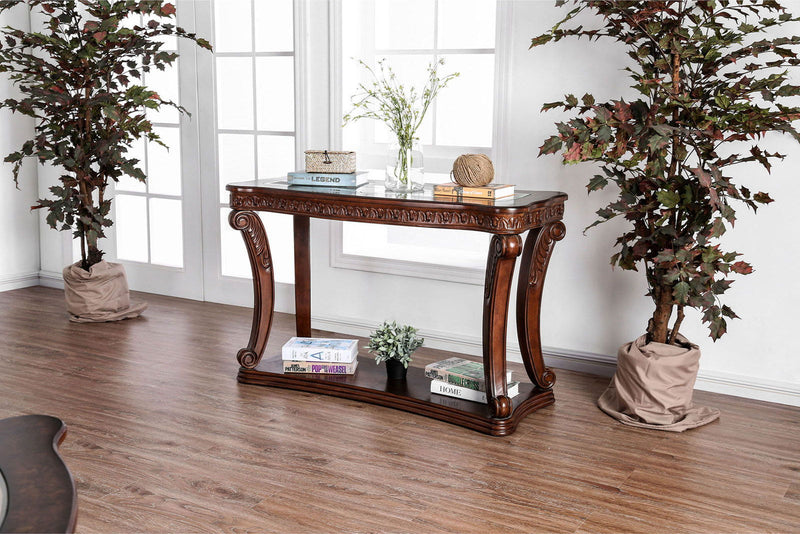 Walworth - Sofa Table - Dark Oak - Grand Furniture GA