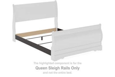 Huey - Black - Queen Sleigh Rails