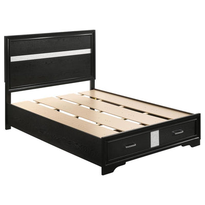 Miranda - Wood Storage Panel Bed