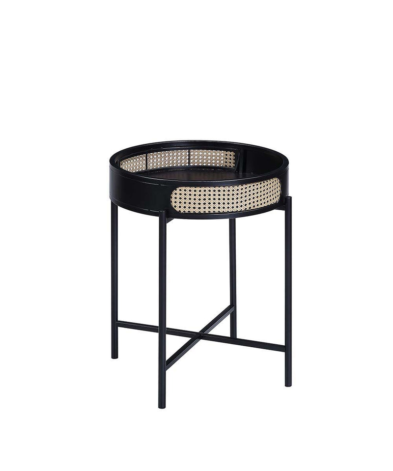 Colson - End Table - Black Finish - 24" - Grand Furniture GA